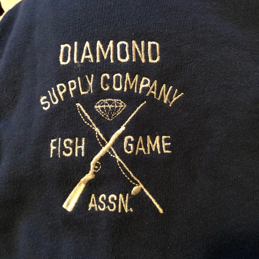Diamond Supply collared sweater